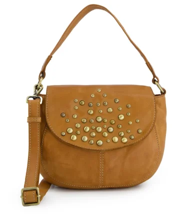 Geanta crossbody din piele cu clapeta