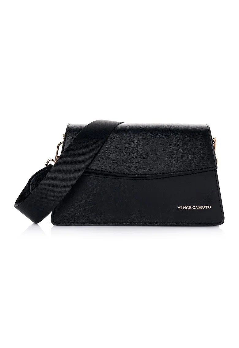 Geanta crossbody eleganta, Negru, 16 x 26 x 10.5 cm