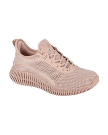 Pantofi sport slip-on din plasa Bobs Geo, Bej