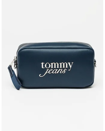 Geanta crossbody Script, Bleumarin