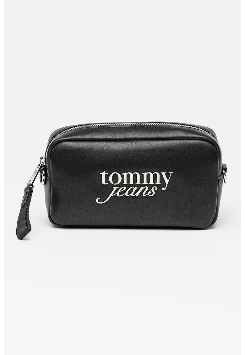 Geanta crossbody Script, Negru