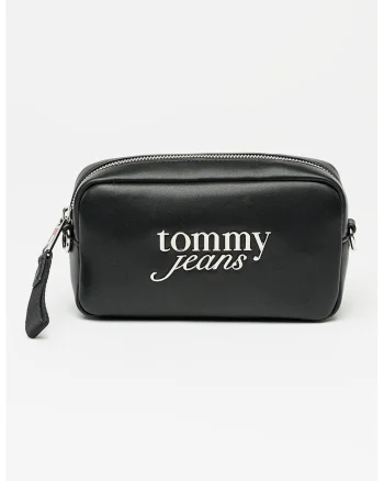 Geanta crossbody Script, Negru