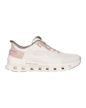 Pantofi sport slip-ins Glide-Step Pro-Pure Motion, Alb