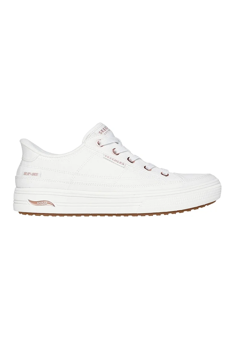 Pantofi sport slip-ins Arch Fit Arcade din material textil, Alb