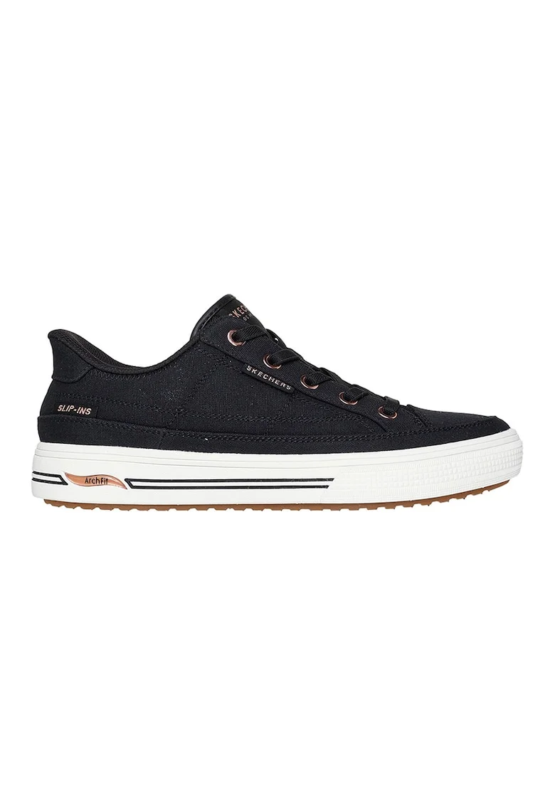 Pantofi sport slip-ins Arch Fit Arcade din material textil, Negru