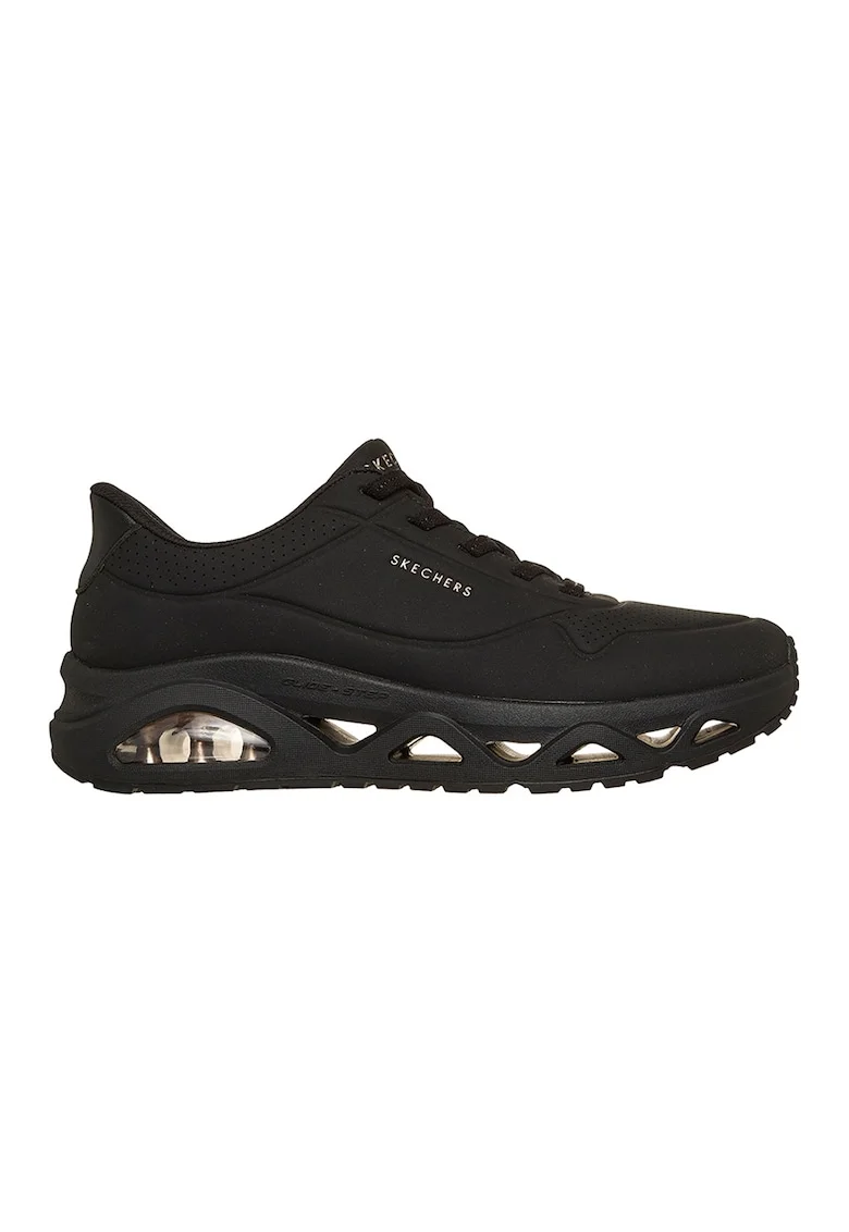 Pantofi sport slip-ins din piele ecologica Uno Glide-Step, Negru