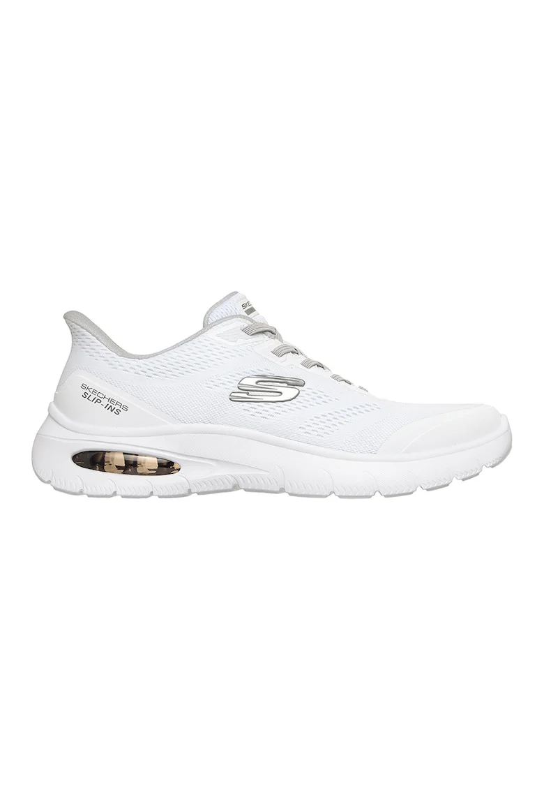 Pantofi sport slip-ins Skech- Air, Alb