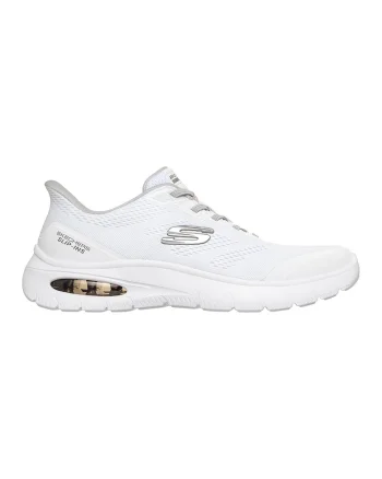 Pantofi sport slip-ins Skech- Air, Alb