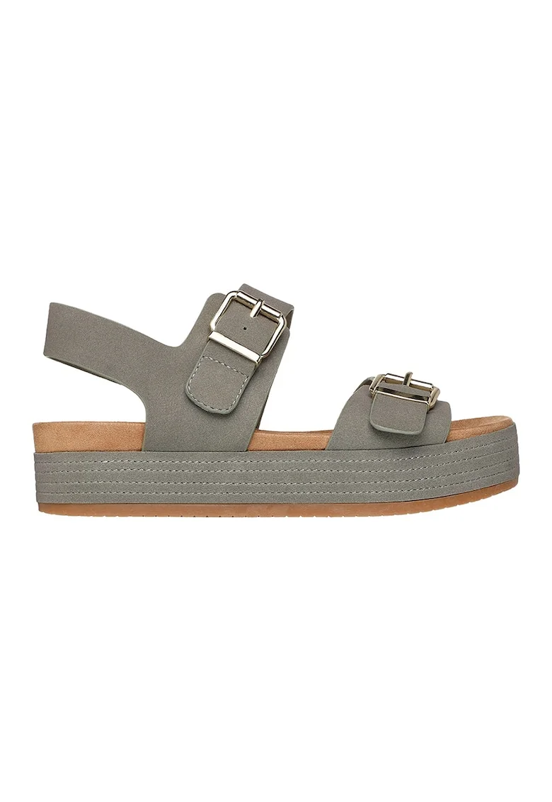 Sandale Slip-Ins™ Bobs Misty, Verde pal/Caramel