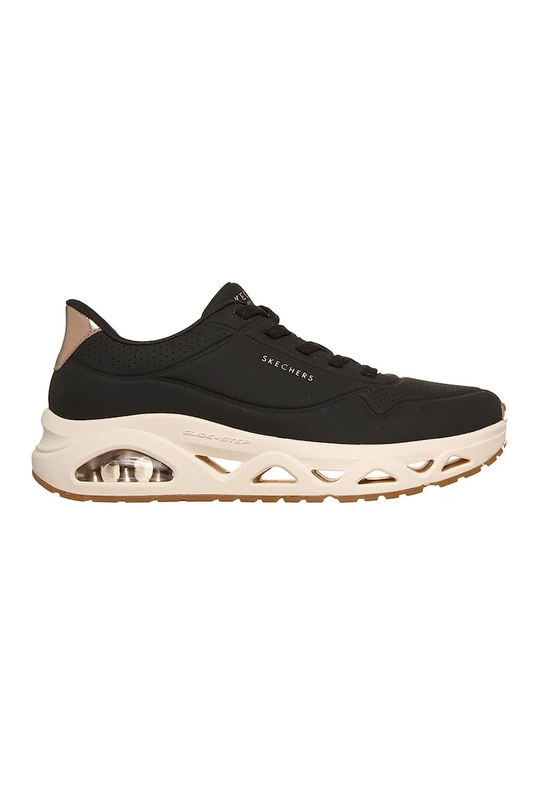 Pantofi sport slip-ins din piele ecologica Uno Glide-Step, Auriu/Negru