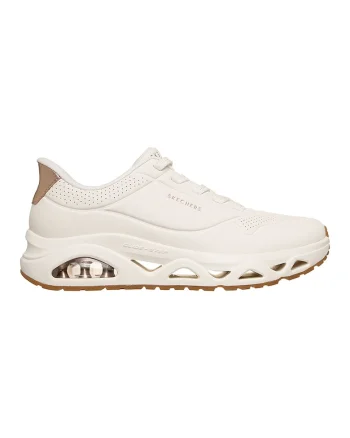 Pantofi sport slip-ins din piele ecologica Uno Glide-Step, Alb