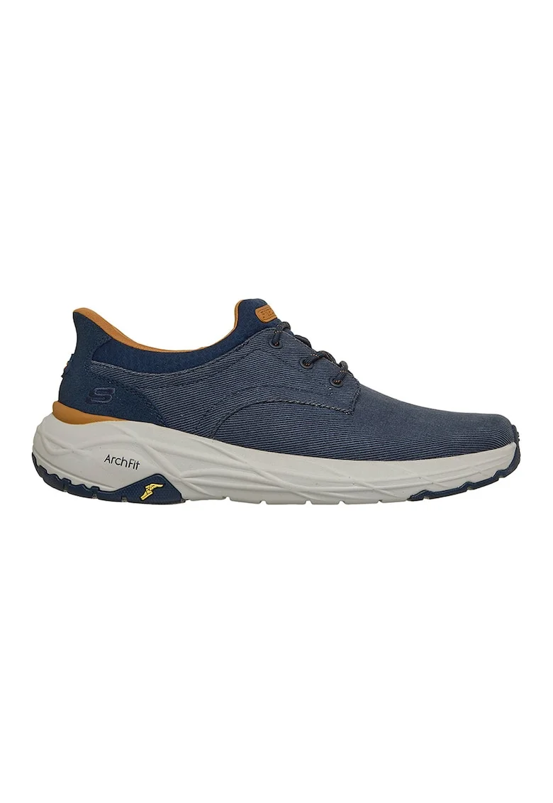 Pantofi sport slip-ins din panza ARCH FIT Maverick Wolfe, Albastru inchis