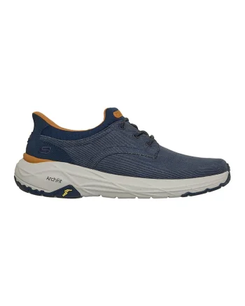 Pantofi sport slip-ins din panza ARCH FIT Maverick Wolfe, Albastru inchis
