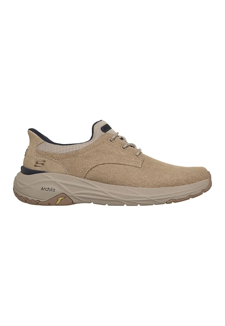 Pantofi sport slip-ins din panza ARCH FIT Maverick Wolfe, Maro nisip