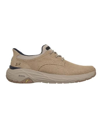 Pantofi sport slip-ins din panza ARCH FIT Maverick Wolfe, Maro nisip