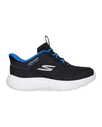 Pantofi sport Dyna-Lite Turbo- Brisk slip-ins, Negru/Albastru