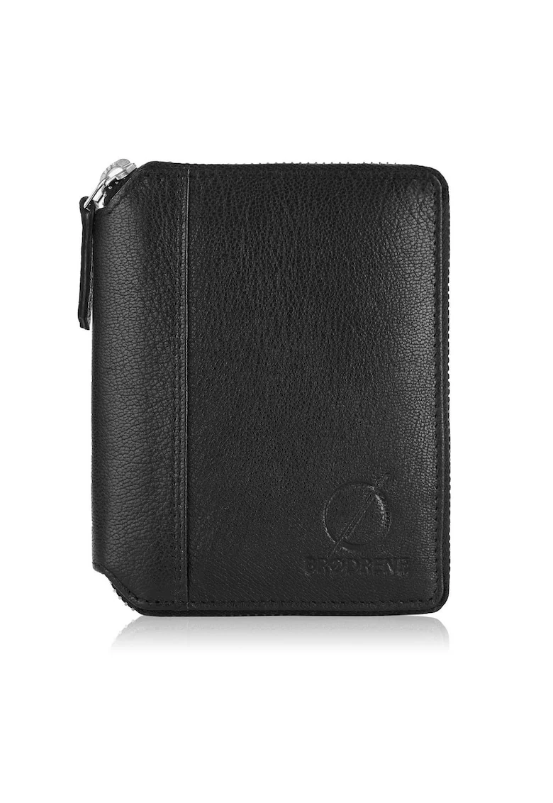 Portofel barbati,  Piele, Negru