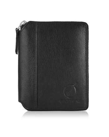 Portofel barbati,  Piele, Negru