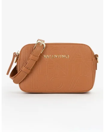 Geanta crossbody din piele ecologica Pansy, Caramel