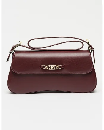 Geanta crossbody de piele ecologica cu bareta ajustabila Balicent, Violet