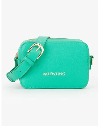 Geanta crossbody de piele ecologica Zero, Turcoaz