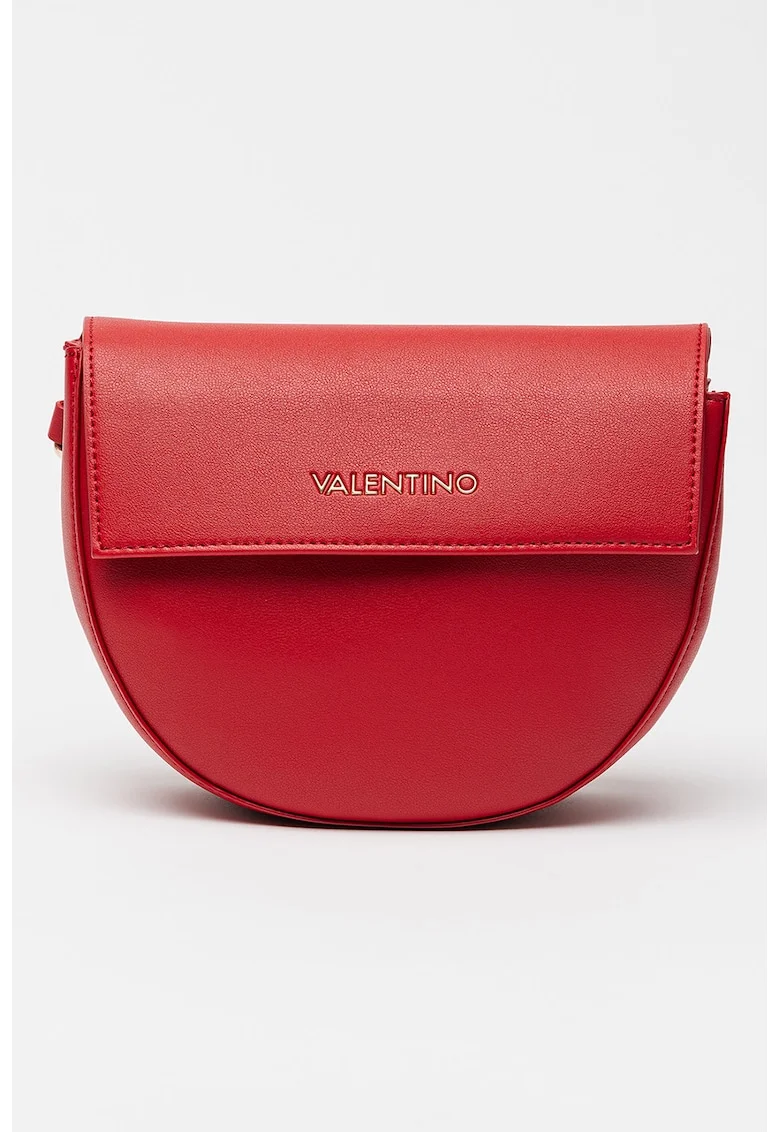 Geanta crossbody de piele ecologica cu bareta detasabila Bigs, Rosu
