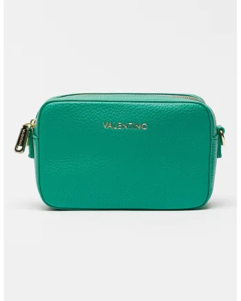 Geanta crossbody cu bareta intersanjabila de umar, Verde aquamarin