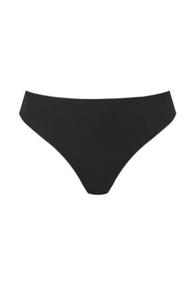 Slip de baie dama,  plastic, Negru