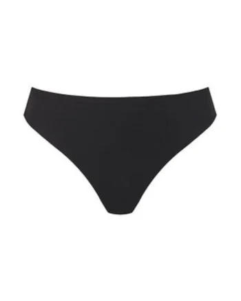 Slip de baie dama,  plastic, Negru