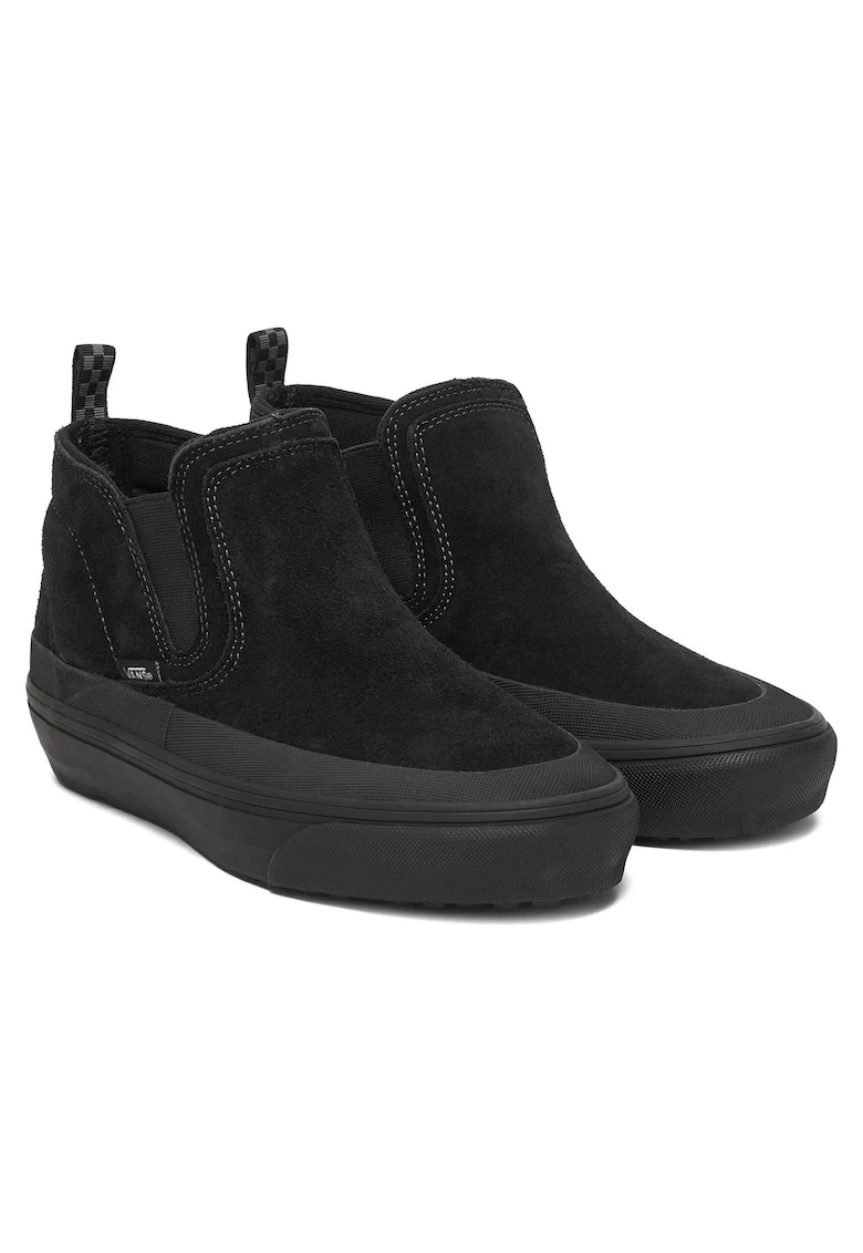 Tenisi unisex  MTE Mid-Slip, piele naturala, negru