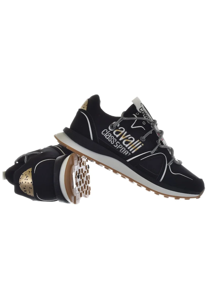 Pantofi sport cu logo contrastant