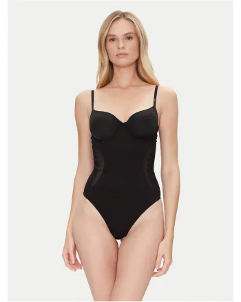 Body de dama  negru, elastic