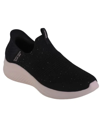 Tenisi dama  Slip-ins: Ultra Flex 3.0 - Shiny Night, bej, Negru