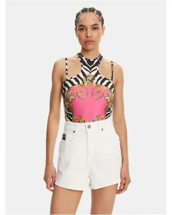 Body de dama  colorat, cu imprimeu