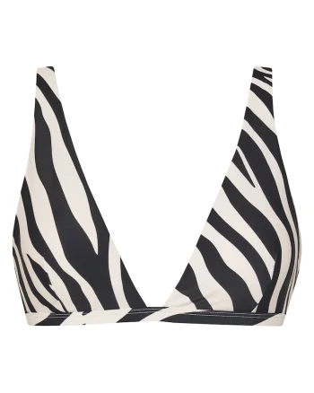 Sutien de baie dama,  ecru, negru,