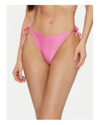 Slip de baie bikini  roz, elastic