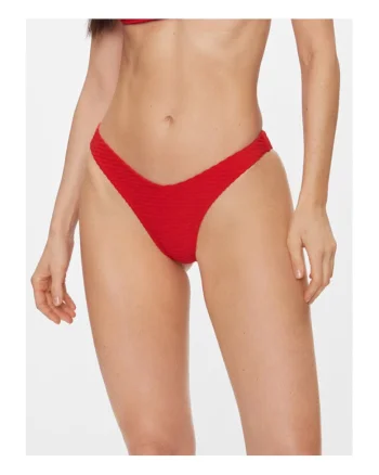 Slip de baie dama  rosu aprins