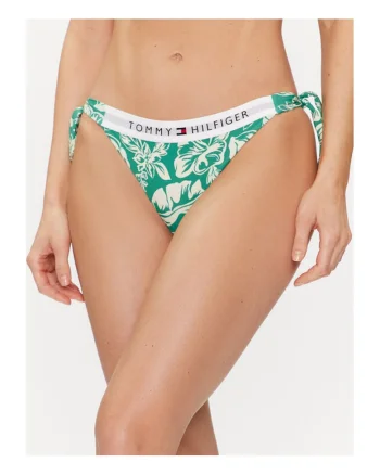 Slip de baie dama,, Verde/Bej