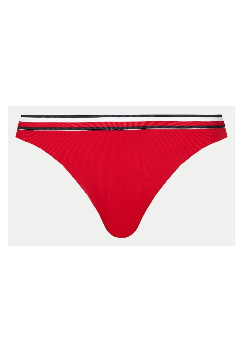 Slip de baie dama,  stil bikini, rosu