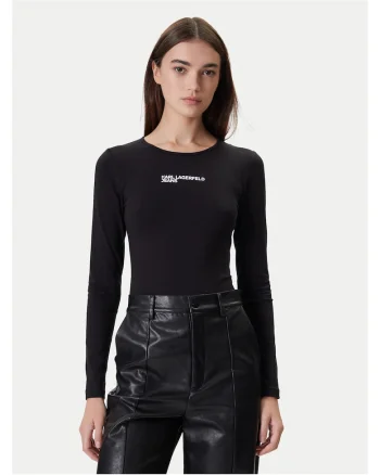 Body de dama  negru, din material elastic