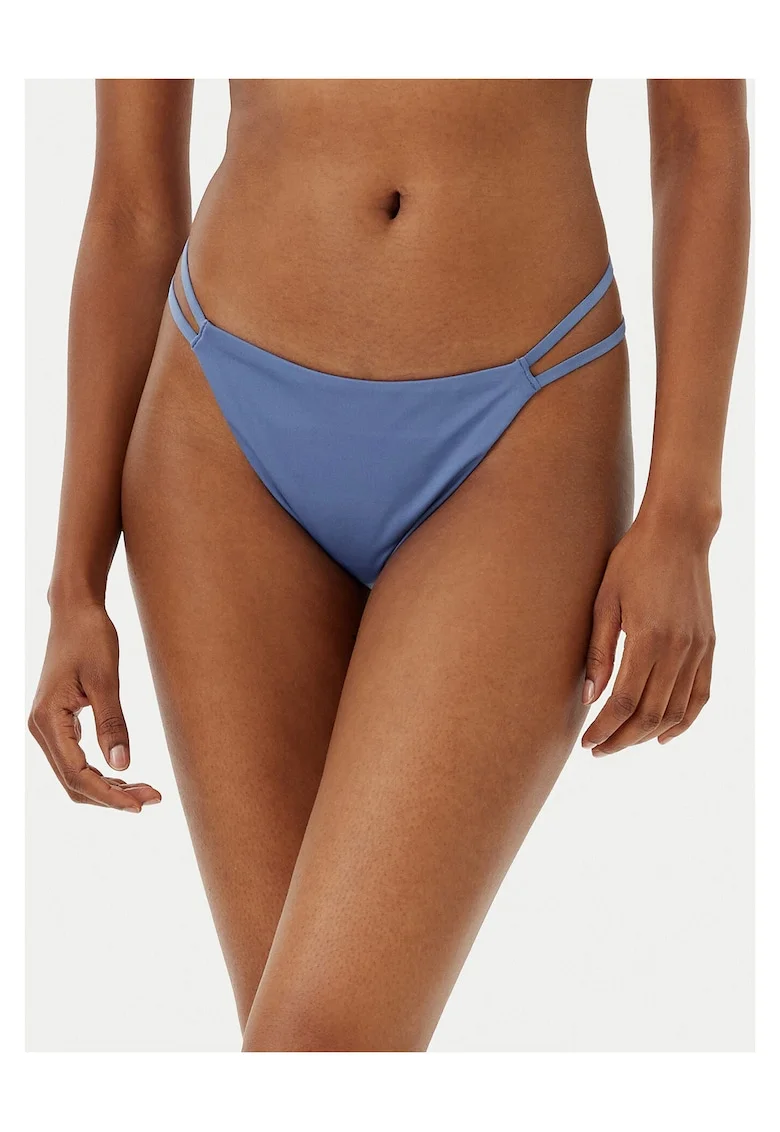 Slip de baie dama,  albastru indigo