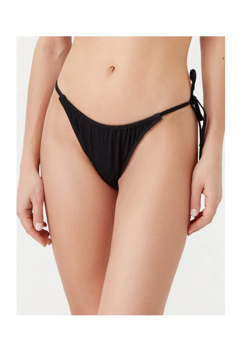 Slip de baie,  negru, pentru femei,