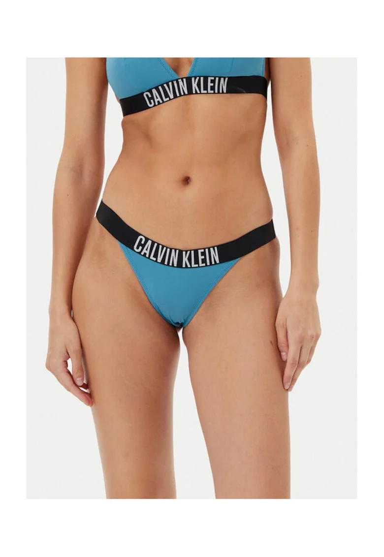 Slip de baie dama,  de bikini, albastru