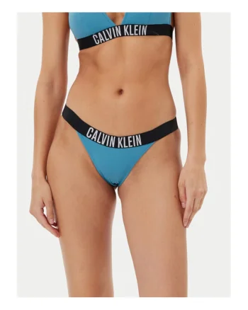 Slip de baie dama,  de bikini, albastru