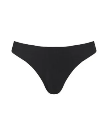 Slip de baie dama,  plastic, negru, Negru