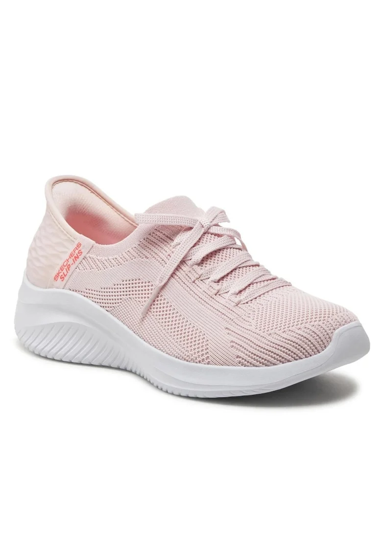 Skechers Slip-ins Ultra Flex 3.0 Brilliant Path adidași cu șireturi din material textil pentru femei 149710-LTPK