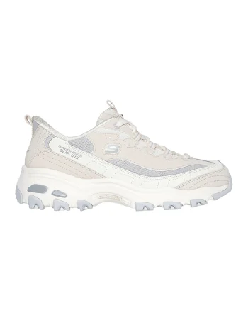 Pantofi sport slip-ins cu garnituri din piele D'Lites Smooth Nostalgia, Crem