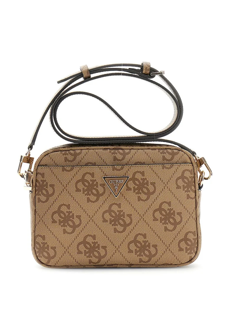 Geanta crossbody cu model Meridian, Bej