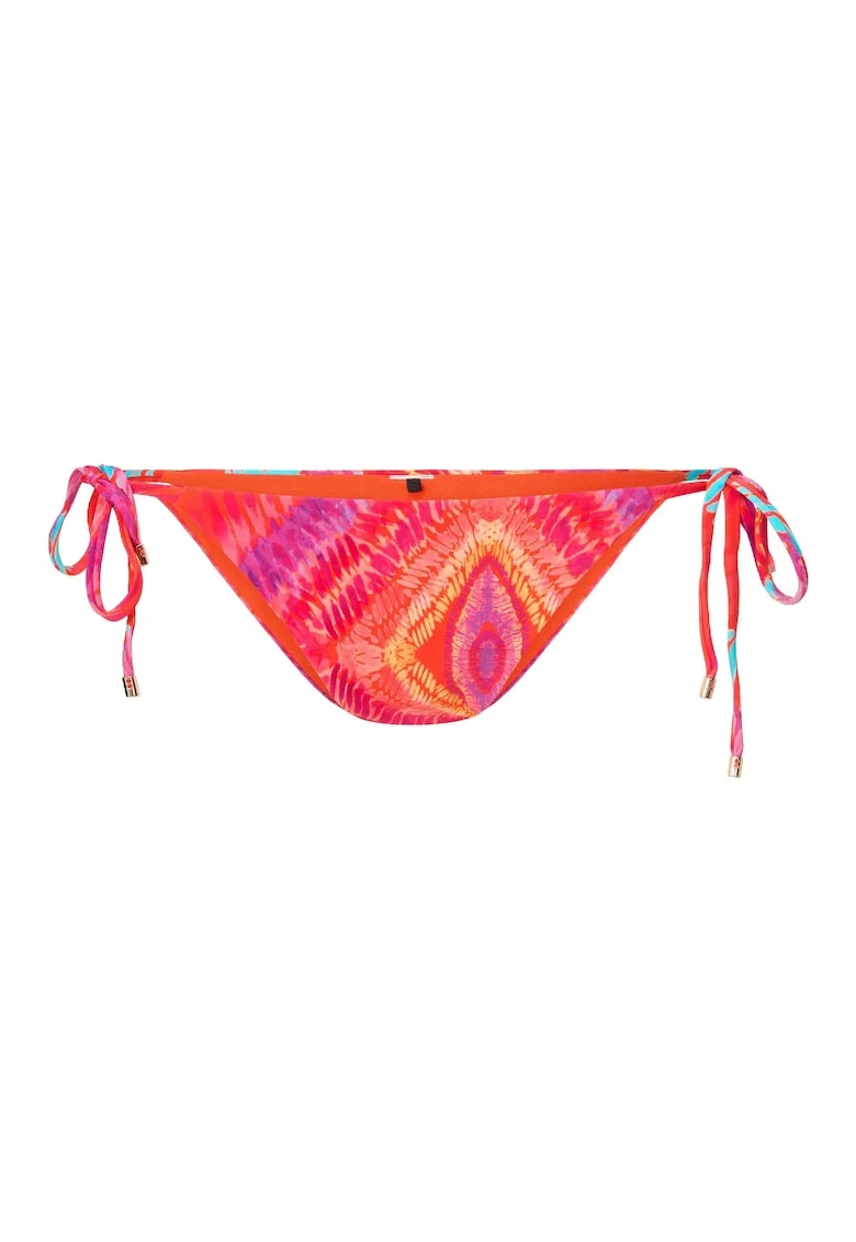 Slip cu model tie-dye, Coral