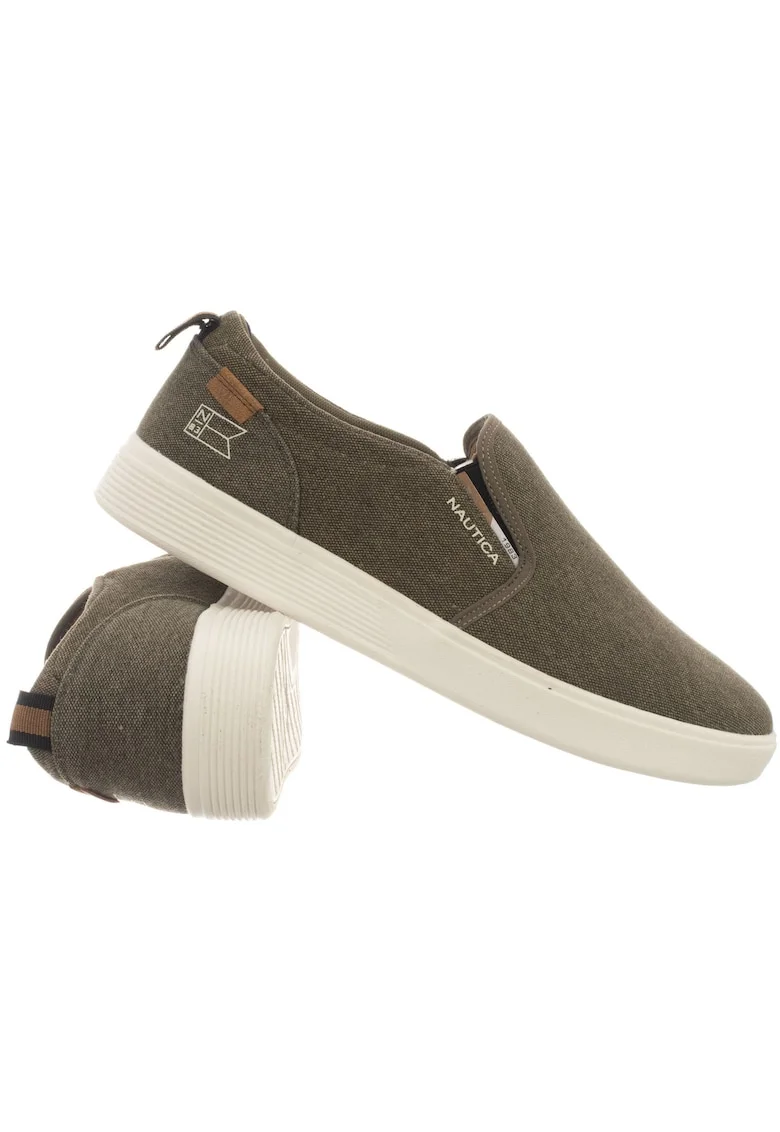 Tenisi barbati  CARRERA CVS, oliv, material sintetic, slip-on, talpa cauciuc.